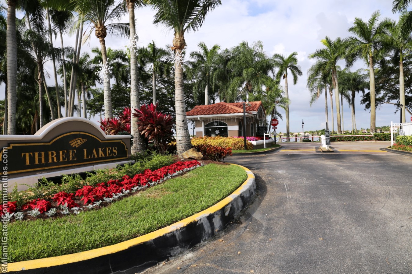 Three Lakes Private & Gated Communities of Florida Miami Gated