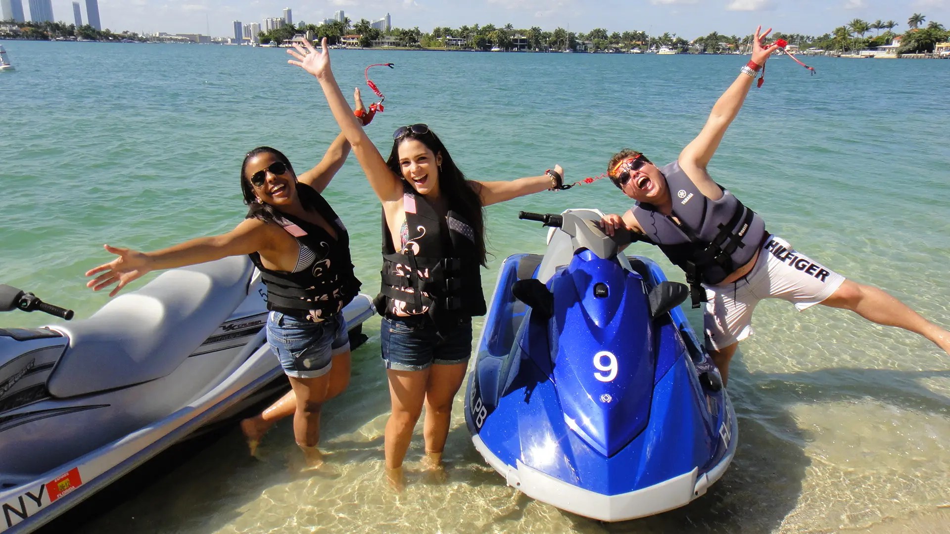 Miami Jet Ski Rental 1 Hour Island Adventure Departs 10am, 12pm