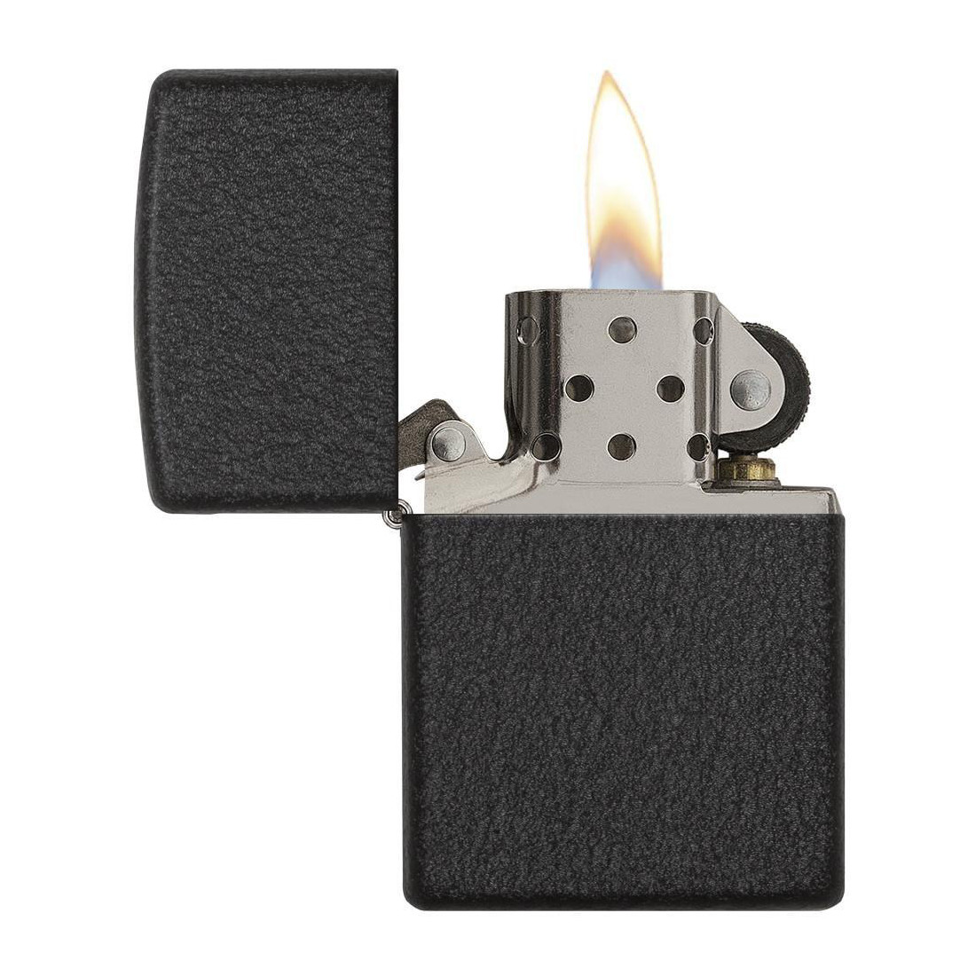 Zippo Reg Black Crackle [236]