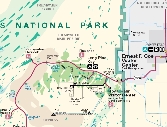 Florida Everglades Map