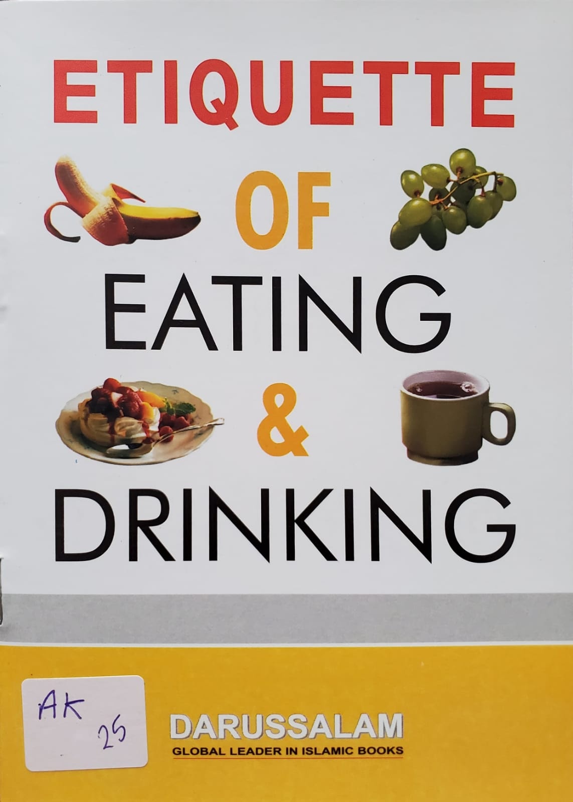 Etiquette of Eating and Drinking Manitoba Islamic Association