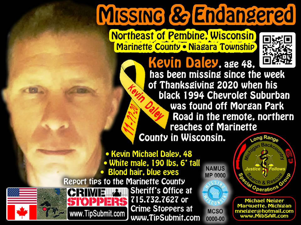 Michigan Backcountry Search & Rescue (MibSAR) Calendar