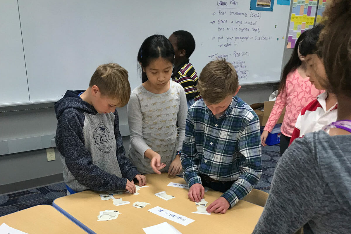 5th Graders Escape the Room Using Math and History MICDS