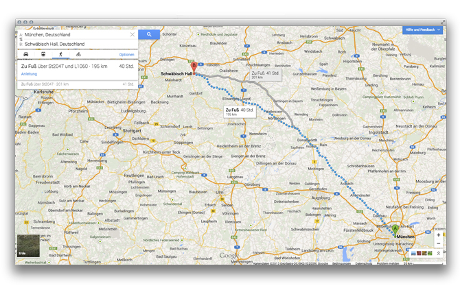 Maps Google Routenplaner : Google Maps: Optimierte ...