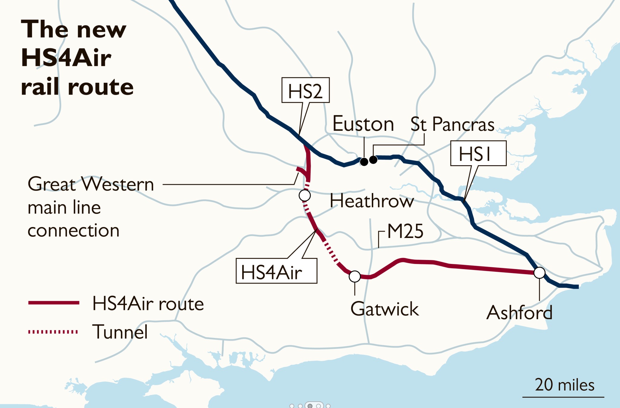 HS4 The High Speed Rail Route Sticking Plaster Michael Fabricant