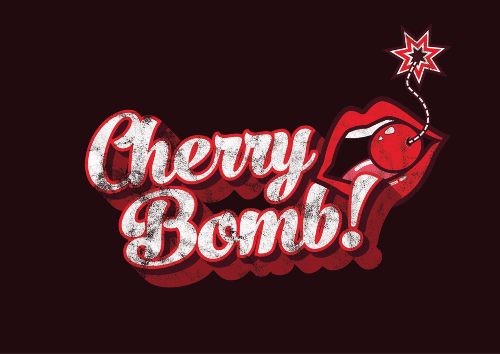 CHERRY BOMB TSHIRT GRAPHIC Hey there! I'm Mike and design is my PASSION!