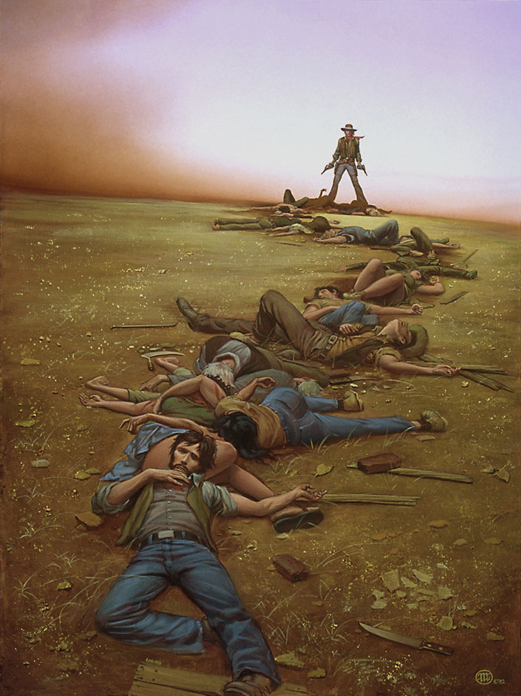 GUNSLINGER DEAD TOWN The Art of Michael Whelan