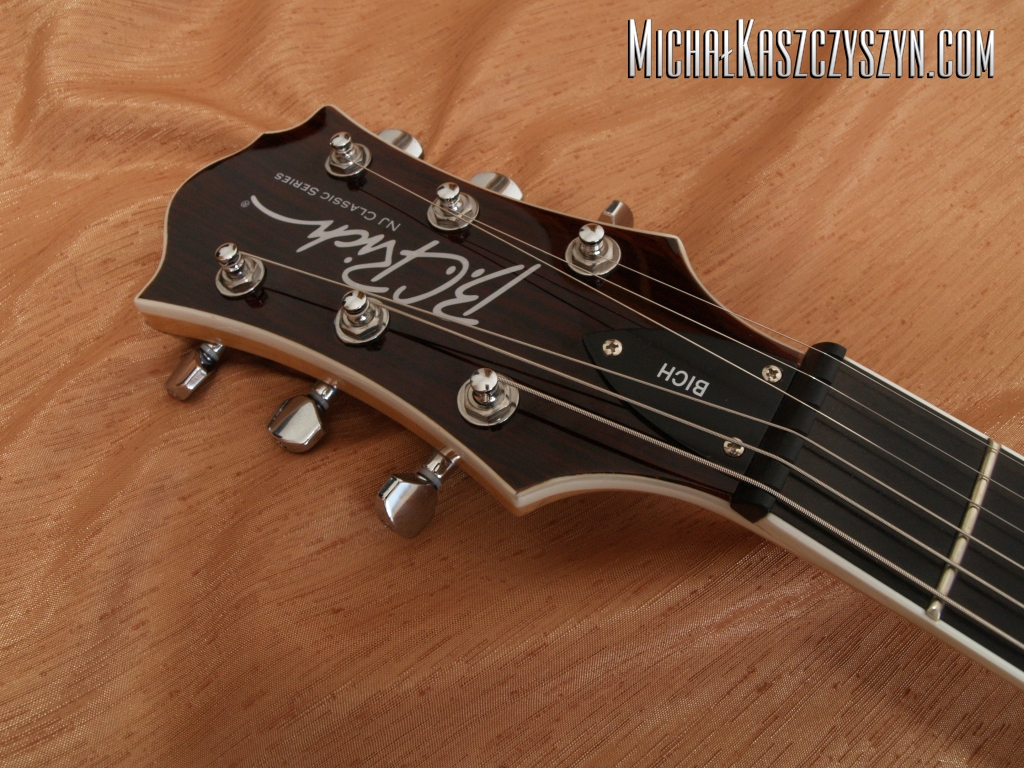 B.C. Rich NJ BICH headstock front