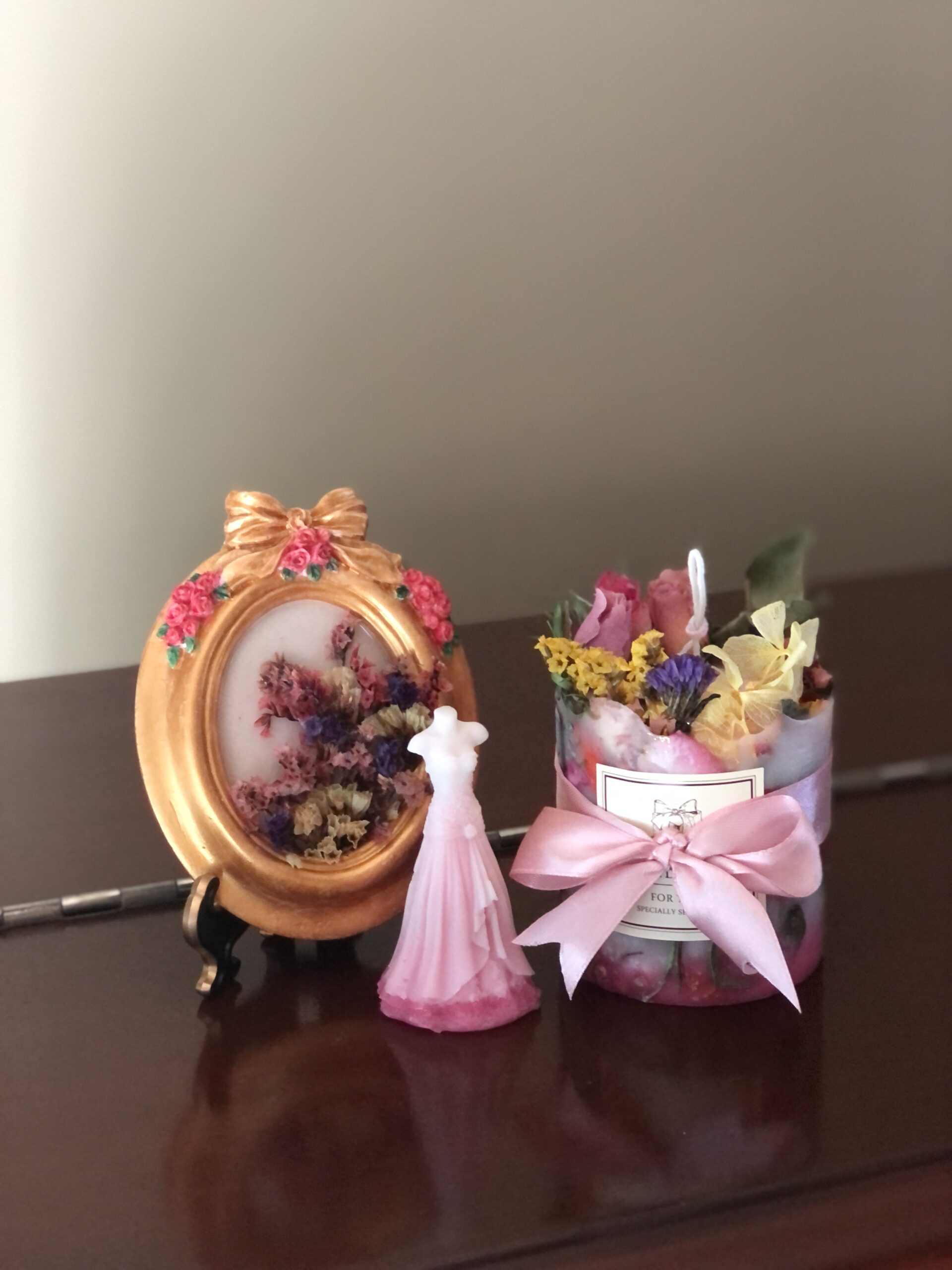 Dry Flower Candle Michelle's