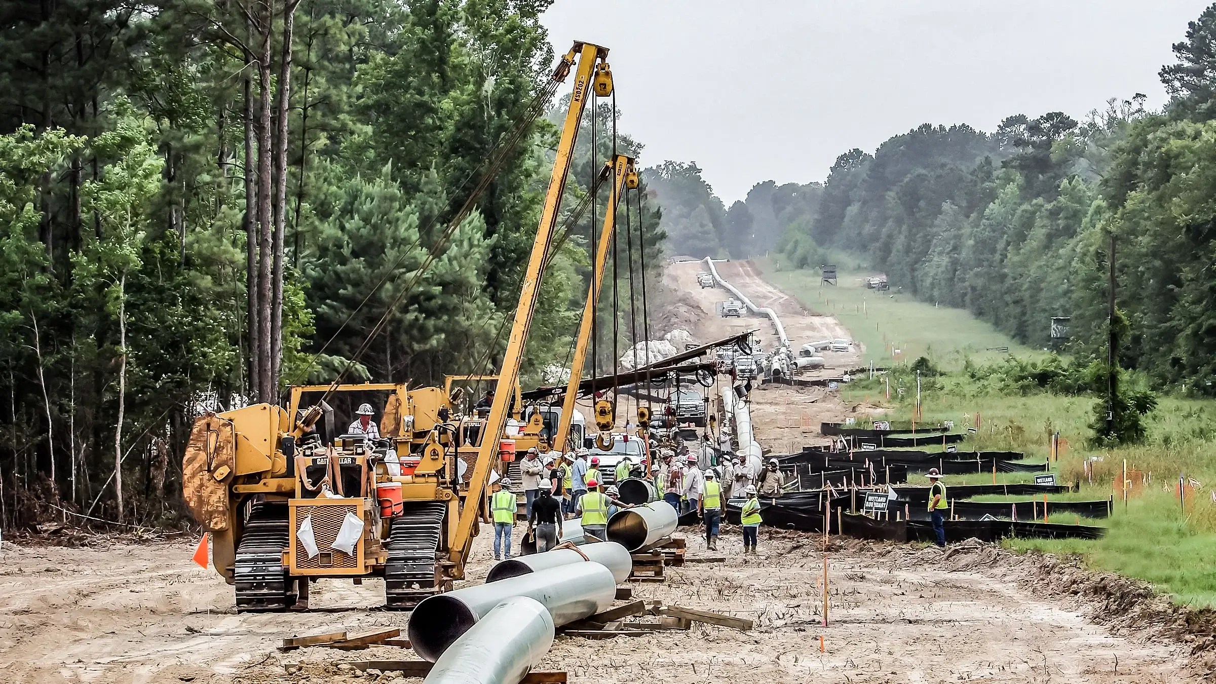Building a pipeline in East Texas Michels Corporation