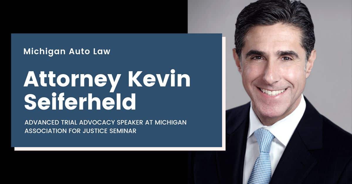 Attorney Kevin Seiferheld Speaks on Advanced Trial Advocacy