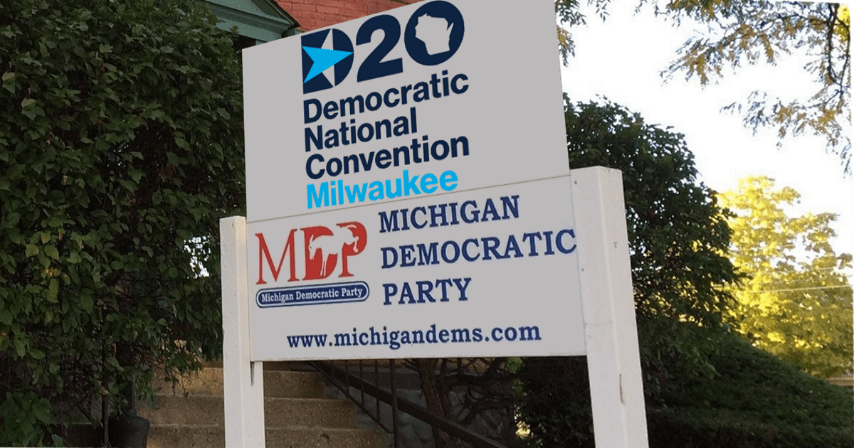 a Michigan Delegate to the Democratic National Convention