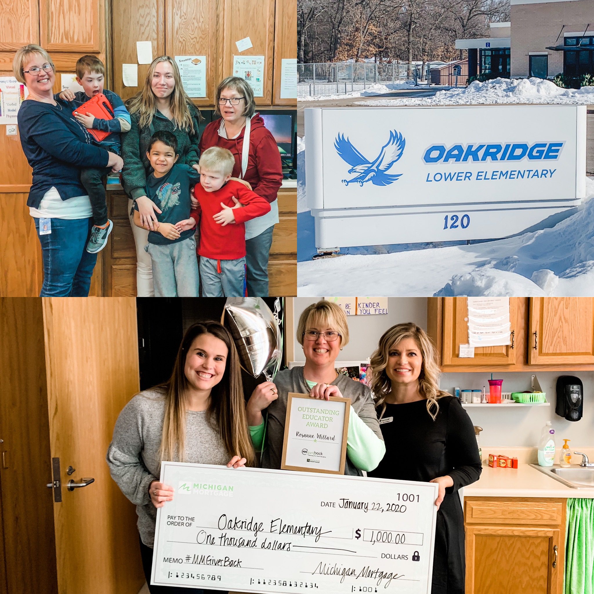 2023 Schedule For Christmas Vacation At Oakridge Lower Elementary Honoring Our Local Educators Ms. Annie Willard at Oakridge Lower