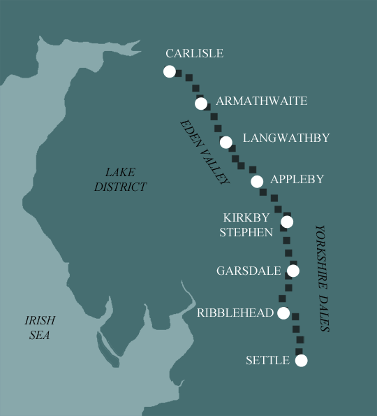 Settle to Carlisle Way in 7 days Mickledore Travel
