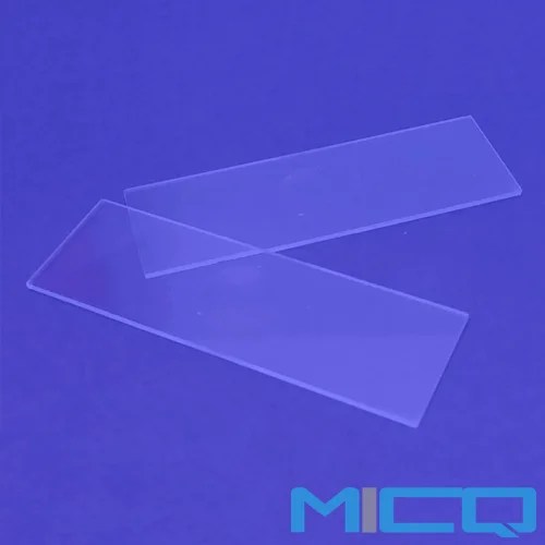 Square Quartz Microscope Slides & Quartz Coverslips Cheap Price High