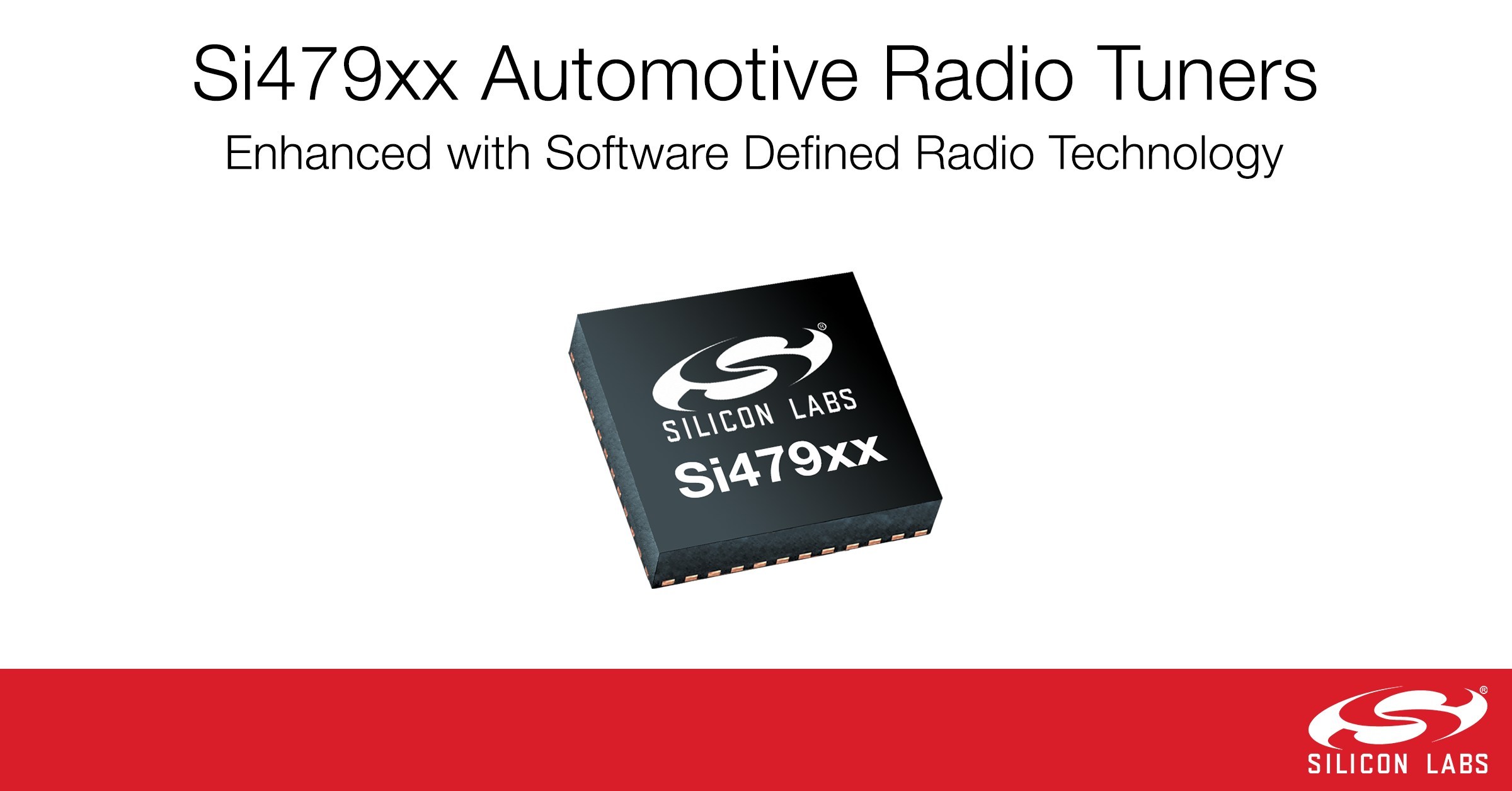 Hybrid softwaredefined Si479x7 radio tuners support DRM standard