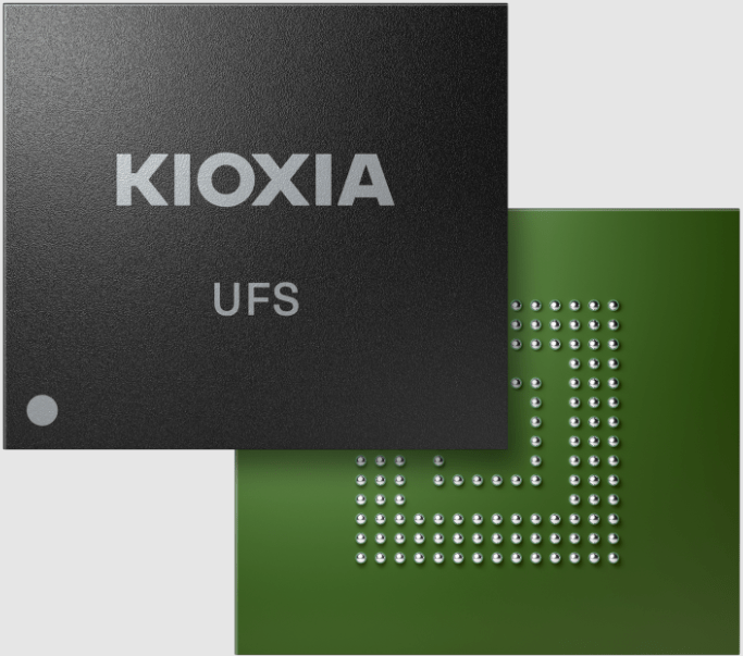 UFS Ver. 3.3 embedded flash memory devices incorporate QLC technology for high density