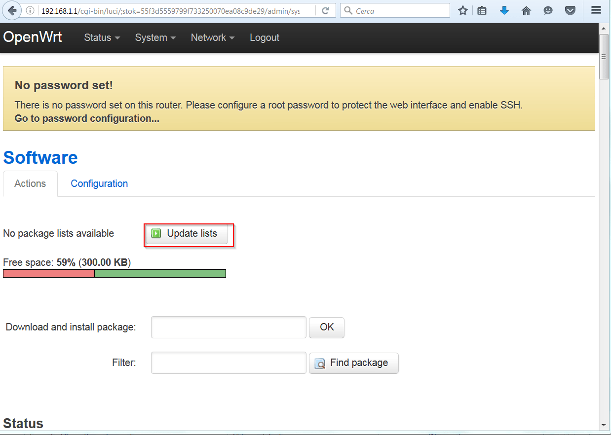 You'll need space to download firmware binaries. Openwrt Firmware Micro Devices