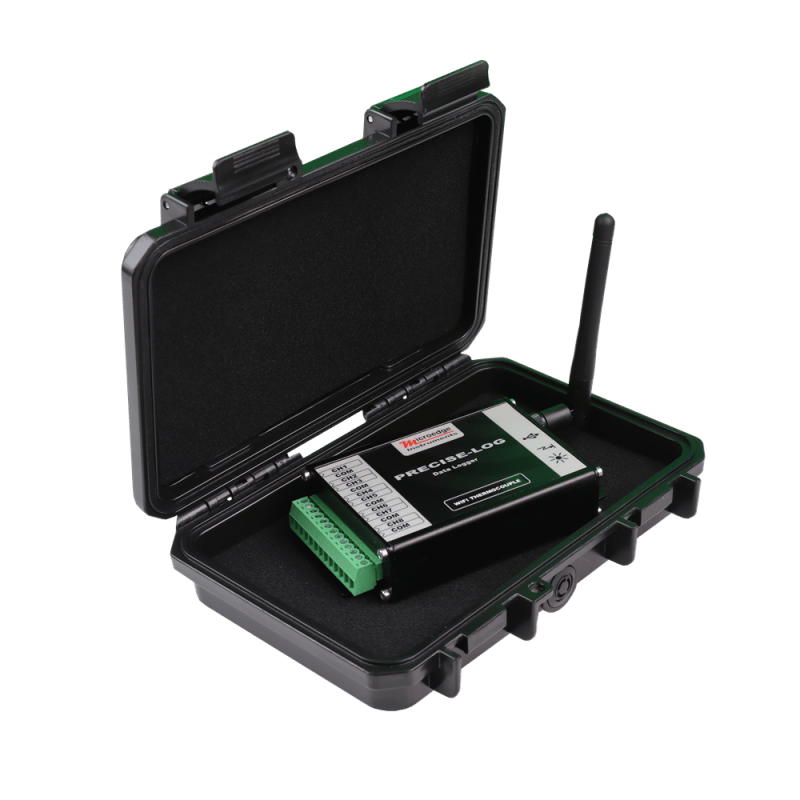 Wireless Thermocouple Data Logger, 8-Channel Temperature Data Logger, 9