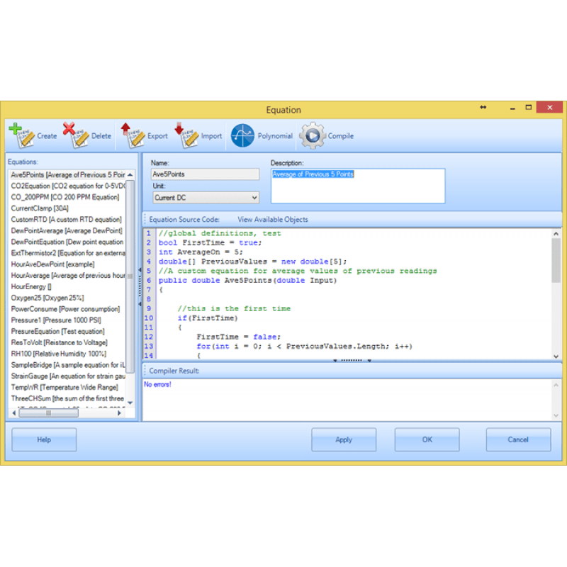 SiteView Data Logger Software
