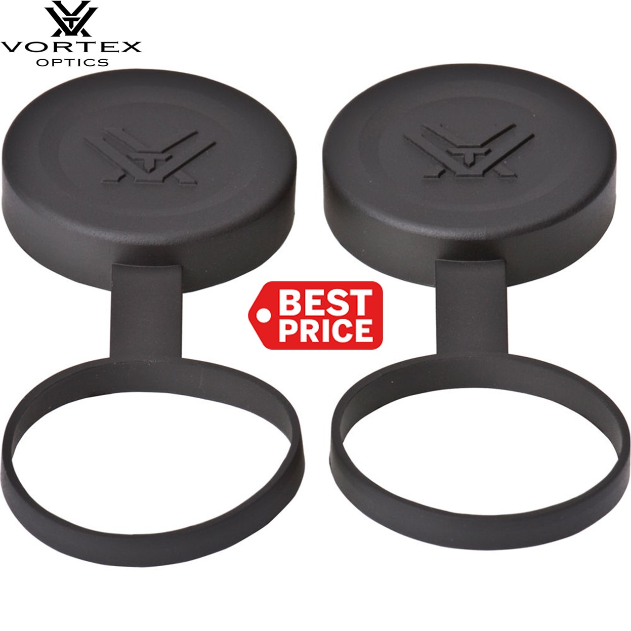 Vortex Tethered Objective Lens Covers (Pair)