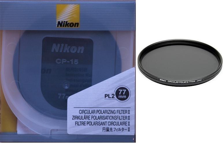 Nikon 77mm Circular Polarizer II MultiCoated Glass Filter