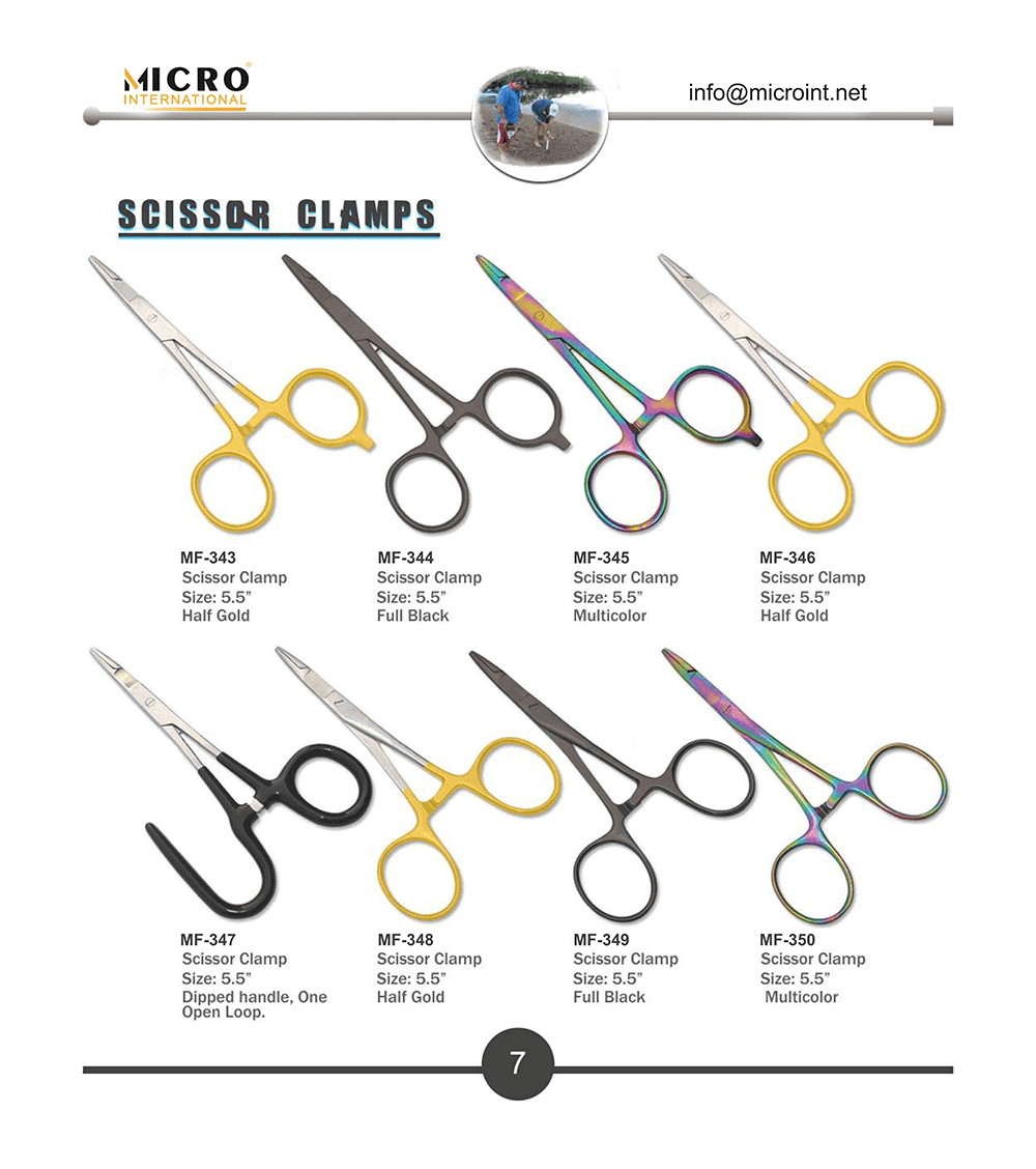 Scissor Clamps Micro International