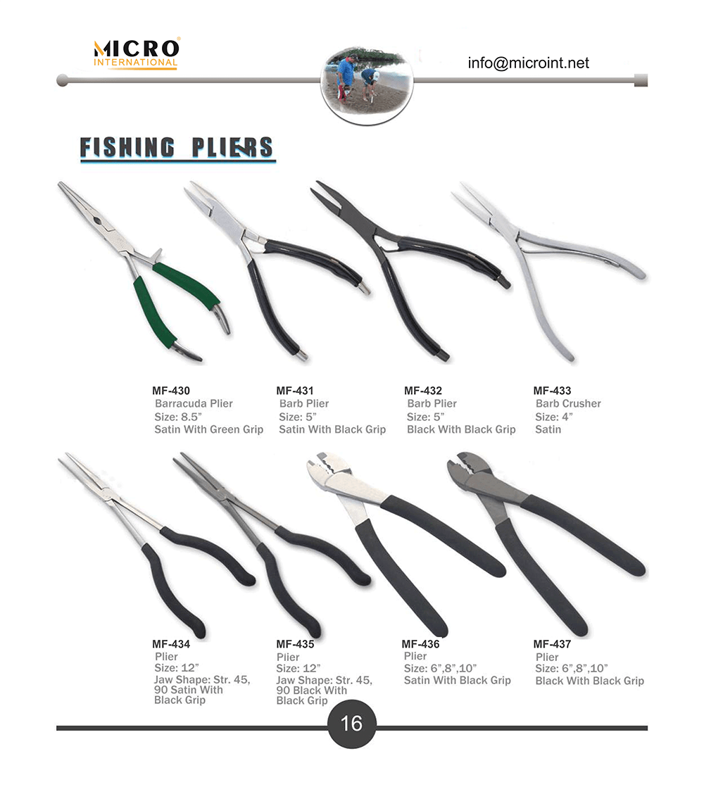 Fishing Pliers Micro International