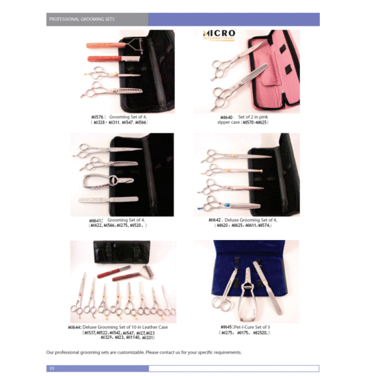 Professional Grooming Set Micro International