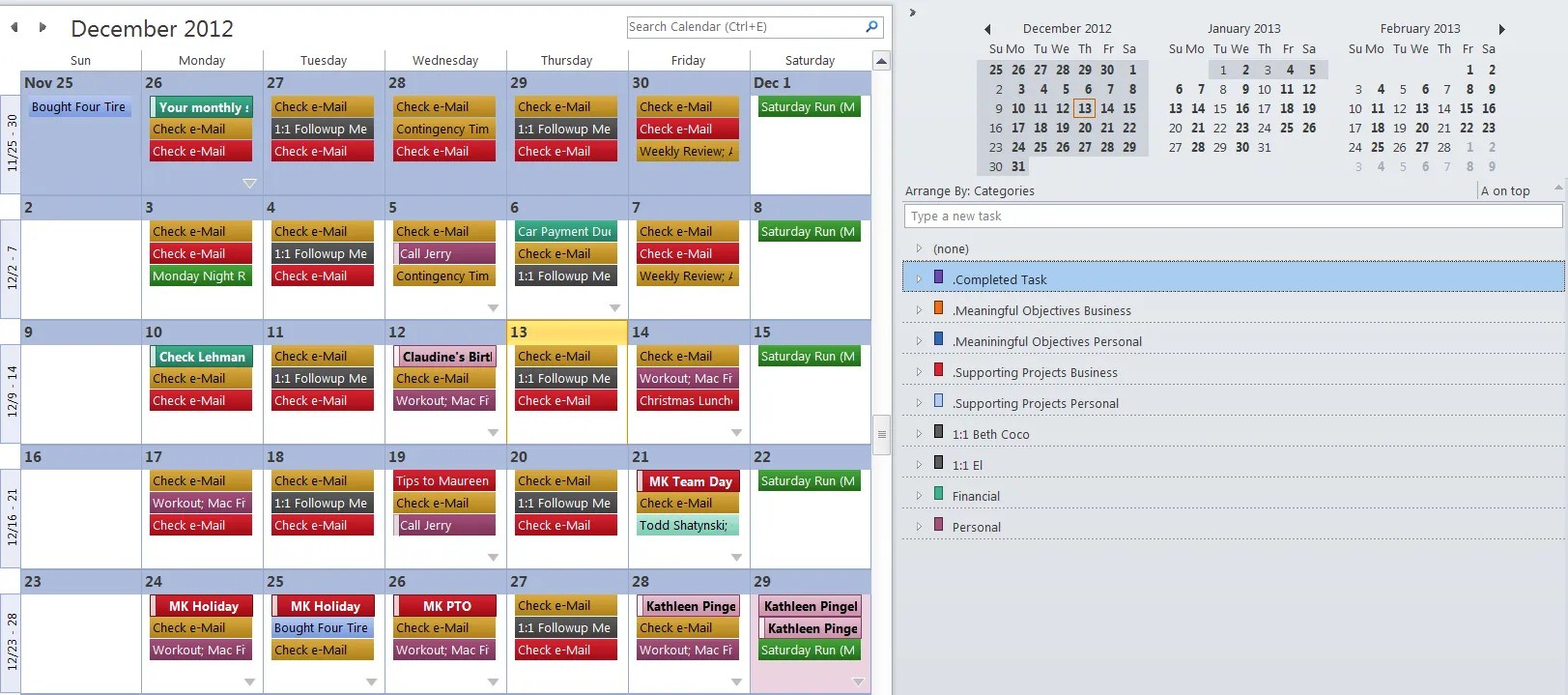 Using Outlook to Assist with Time Management MicroKnowledge, Inc.