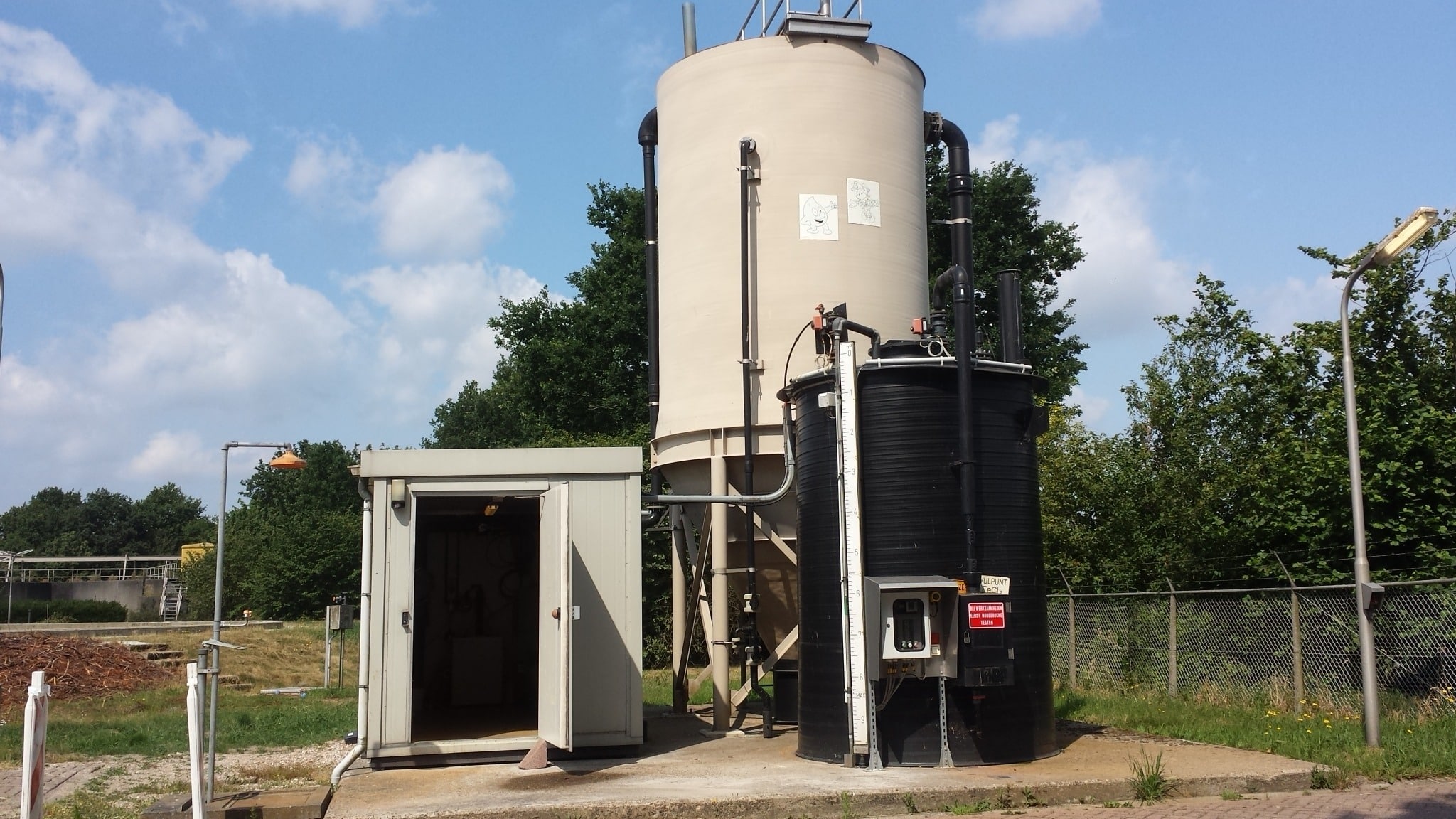 Waste water monitoring on golf course (BACTcontrol) MicroLAN