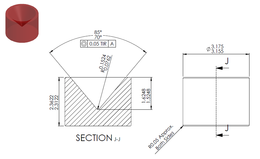 Ruby Vee Jewel MT4019 Microlap