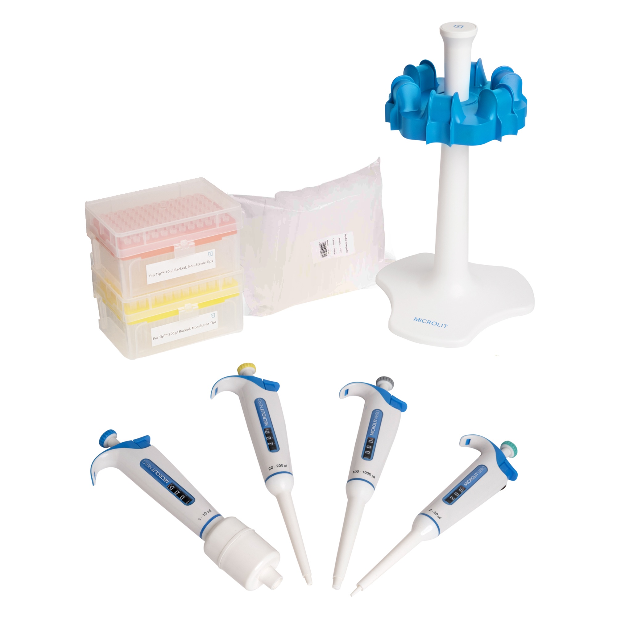 High Precision Microlit NERO Pipette Sets and Starter Kits
