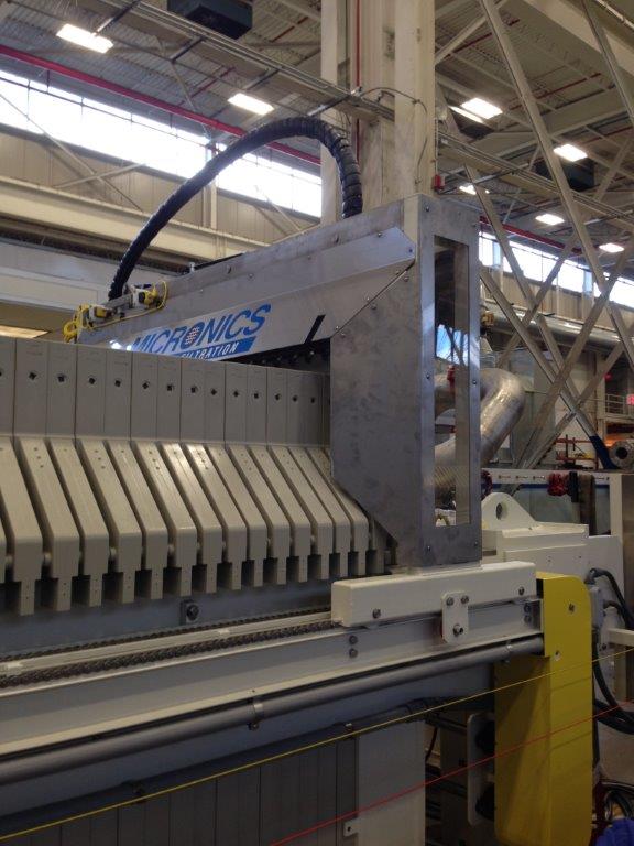 Automatic Filter Cloth Washing System from Micronics Inc