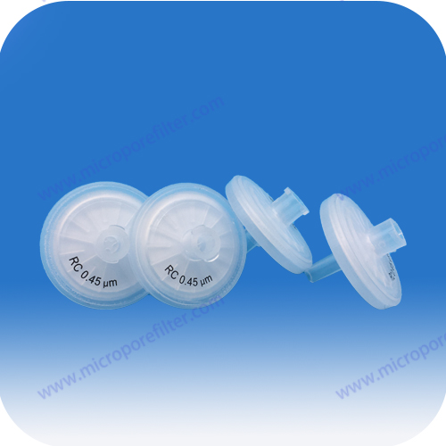 Regenerated Cellulose (RC) syringe filter,SF25045RC,Micropore, We focus