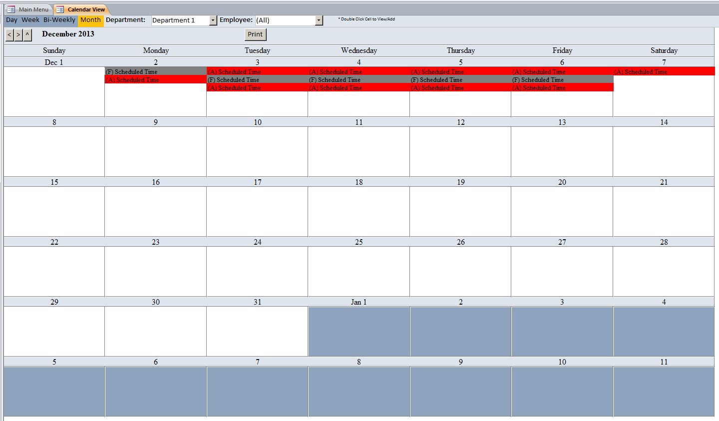 Production Scheduling Database Template Production Scheduling Software