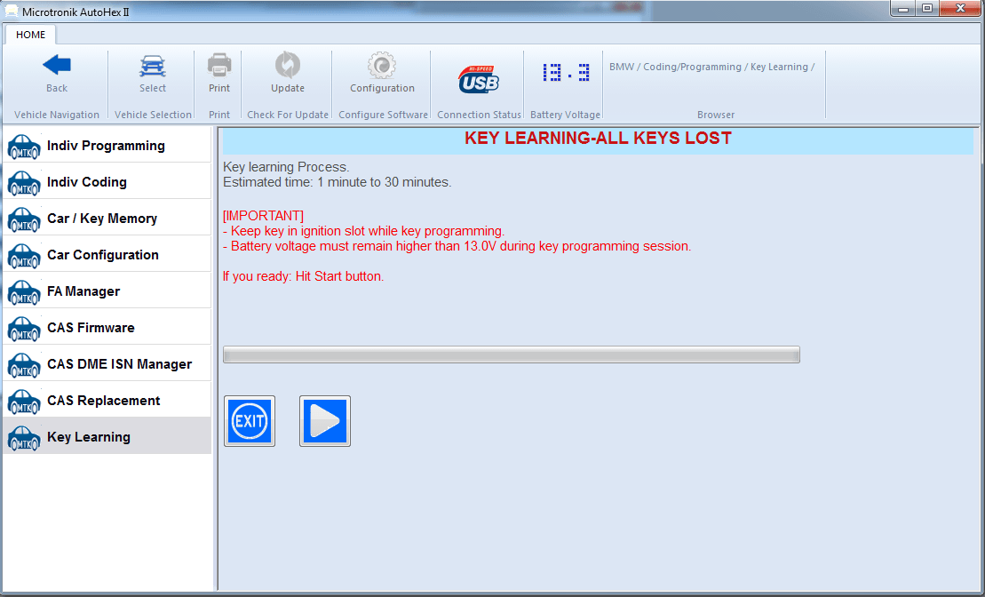 BMW Key Programming - All Keys Lost