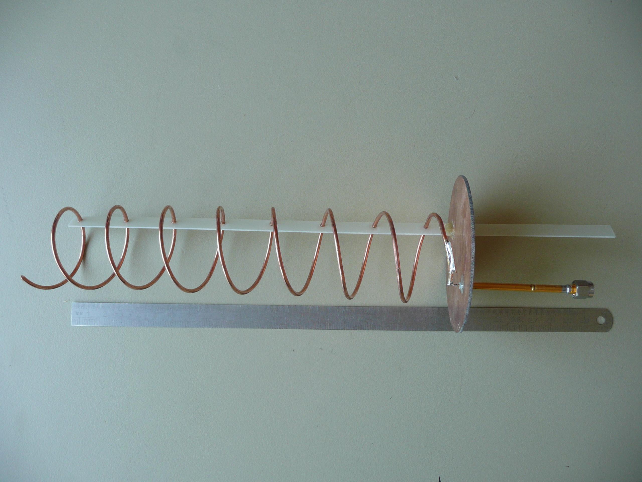 2.45 GHz Helix Antenna