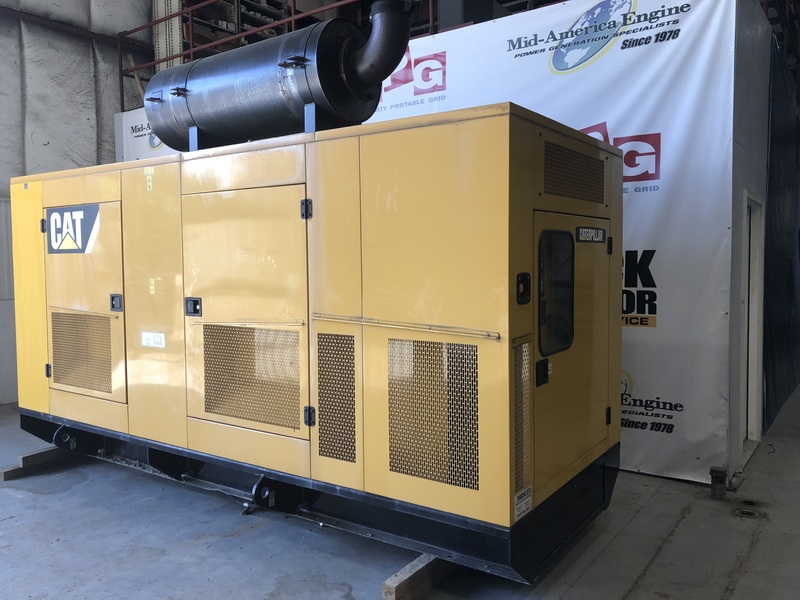 Caterpillar 400 kW C15 Used Diesel Generator MidAmerica Engine