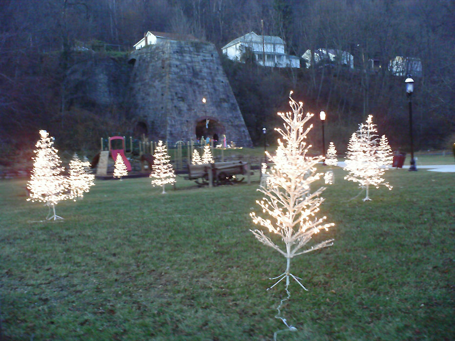 Lonaconing Iron Furnace in Maryland 1840 Historical Site in western