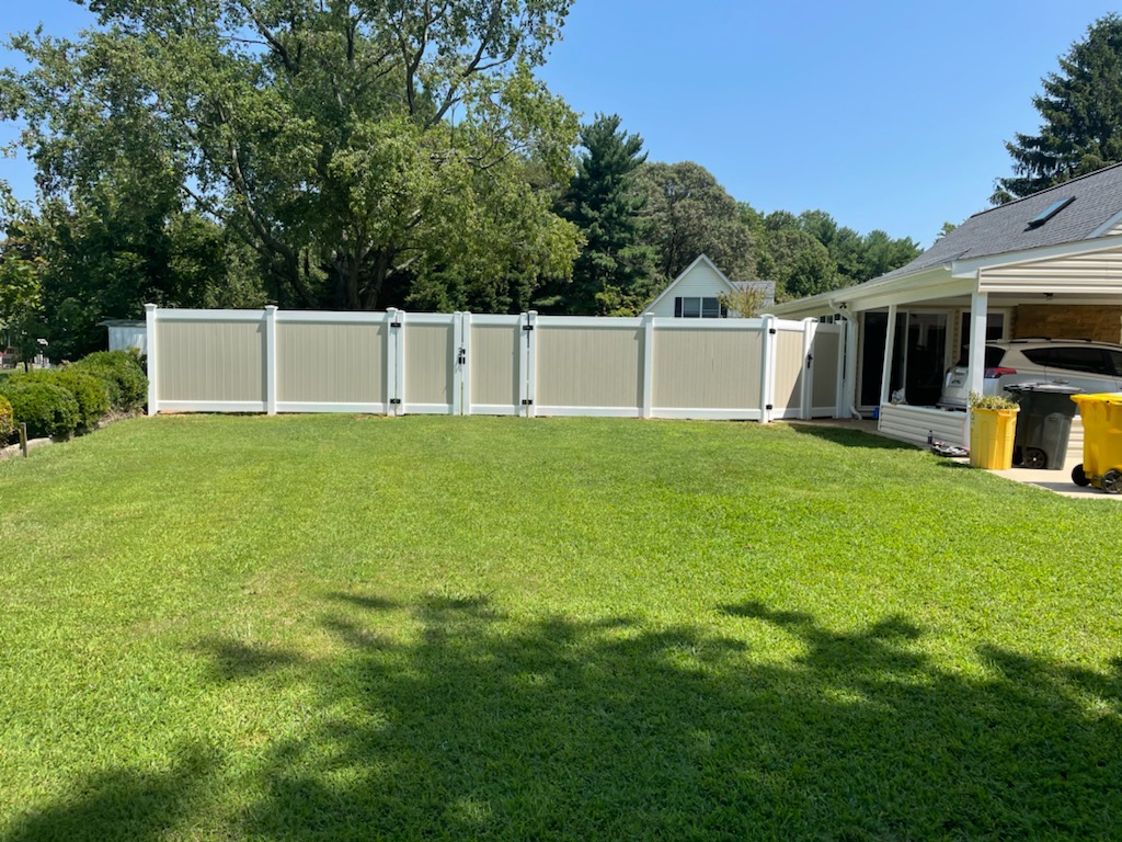 Great Testimonial and New Vinyl Fence! MidAtlantic Deck & Fence