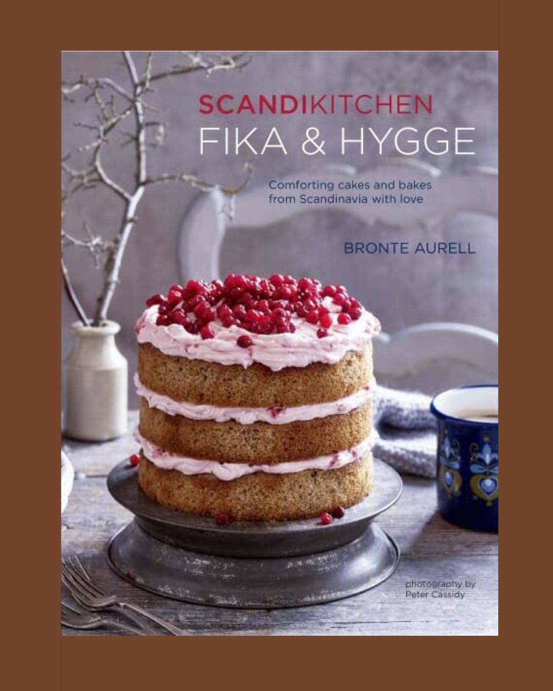 FIka and Hygge recipes book cover Mid Century Home