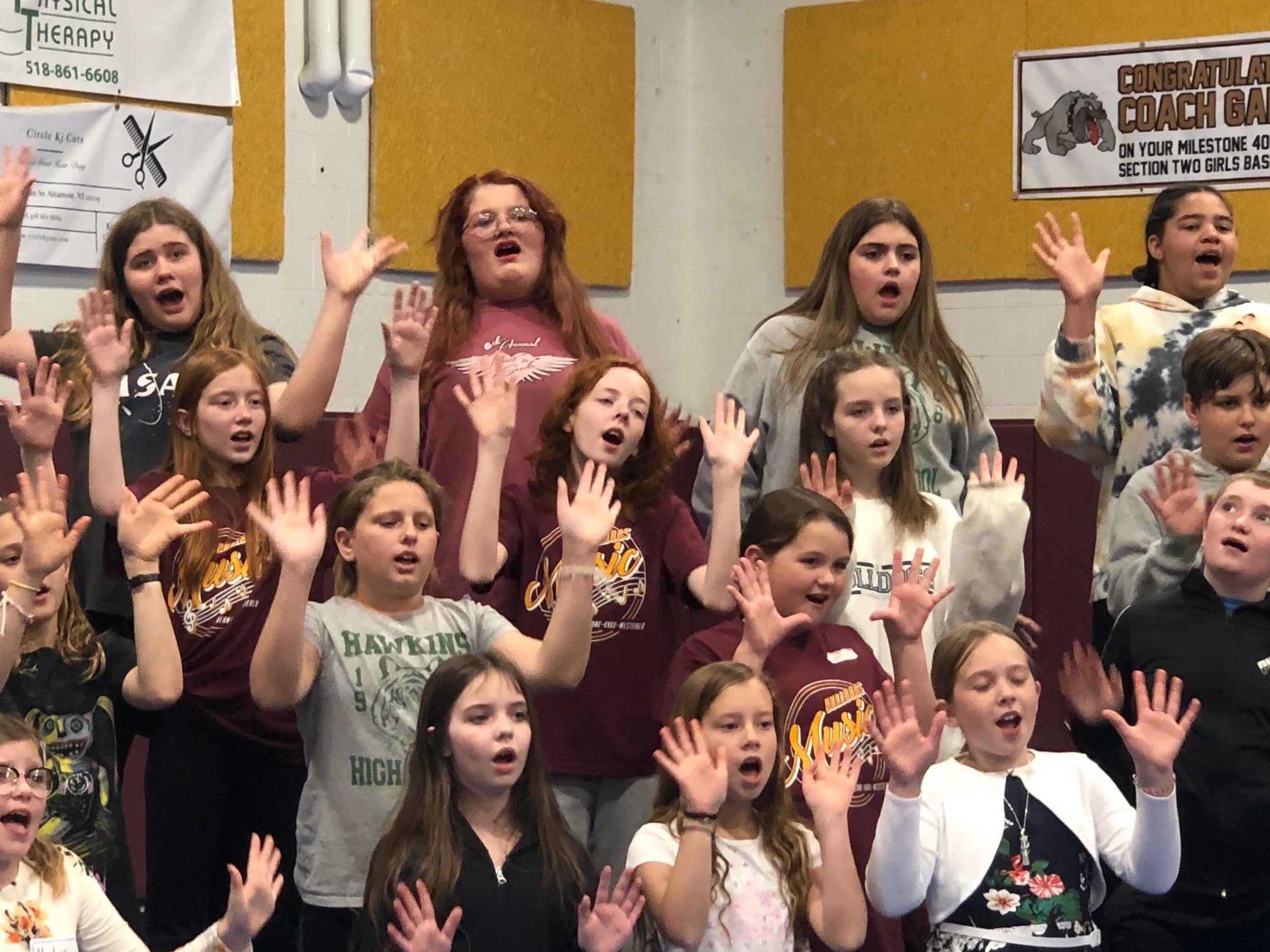 Middleburgh Students perform as AllStars Middleburgh Central School