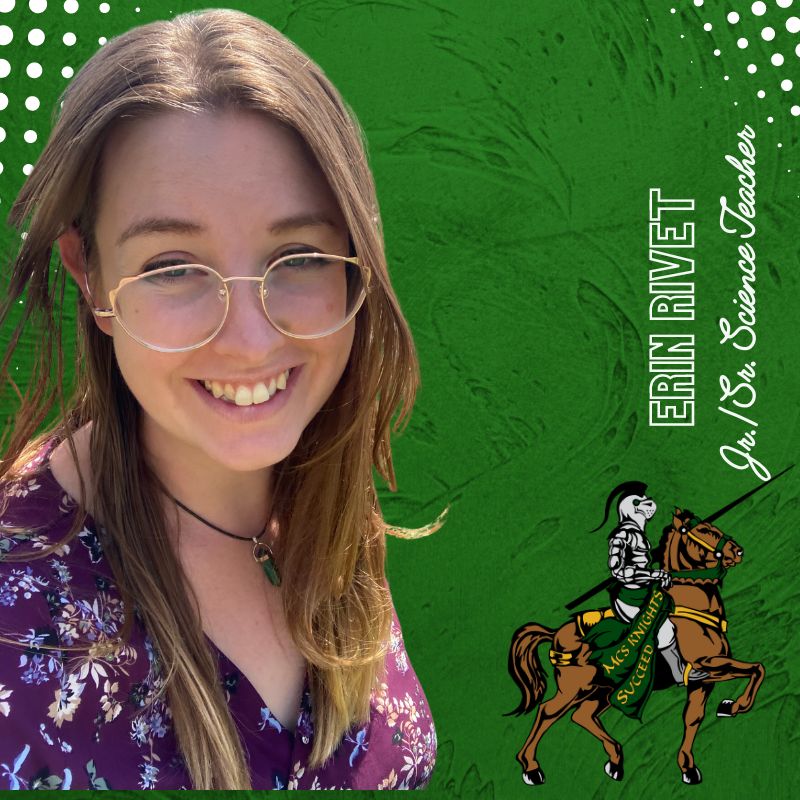 Meet the New Jr./Sr. Science Teacher Erin Rivet Middleburgh Central