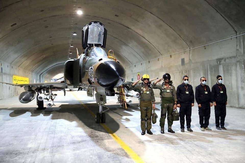 Iran unveils underground Air Force base capable of holding fighter jets