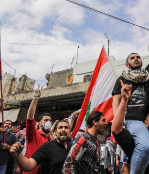 LEBANON-POLITICS-DEMO-HEALTH-VIRUS