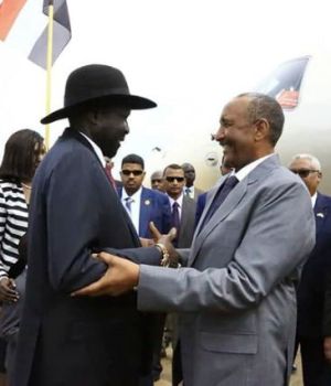 Abdel-Fattah Burhan, Salva Kiir