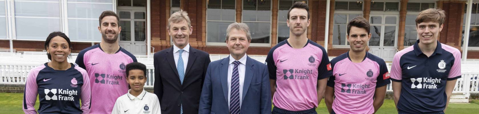 KNIGHT FRANK UNVEILED AS NEW MAJOR SPONSOR OF MIDDLESEX