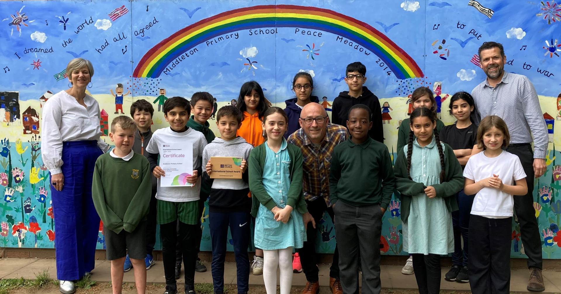 Middleton Primary and Nursery International Schools Award