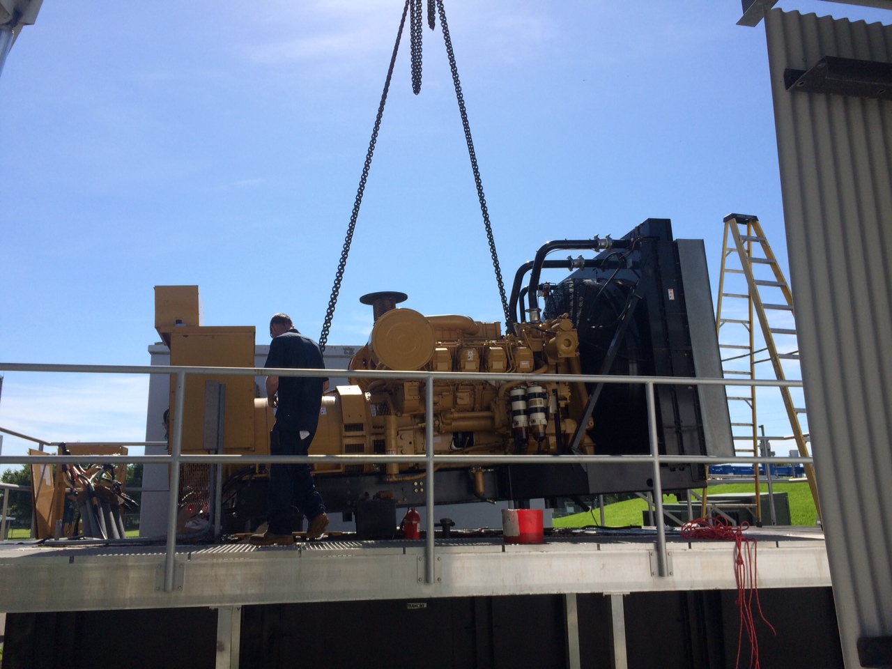 Caterpillar 1 MEG Generator Rebuild Project